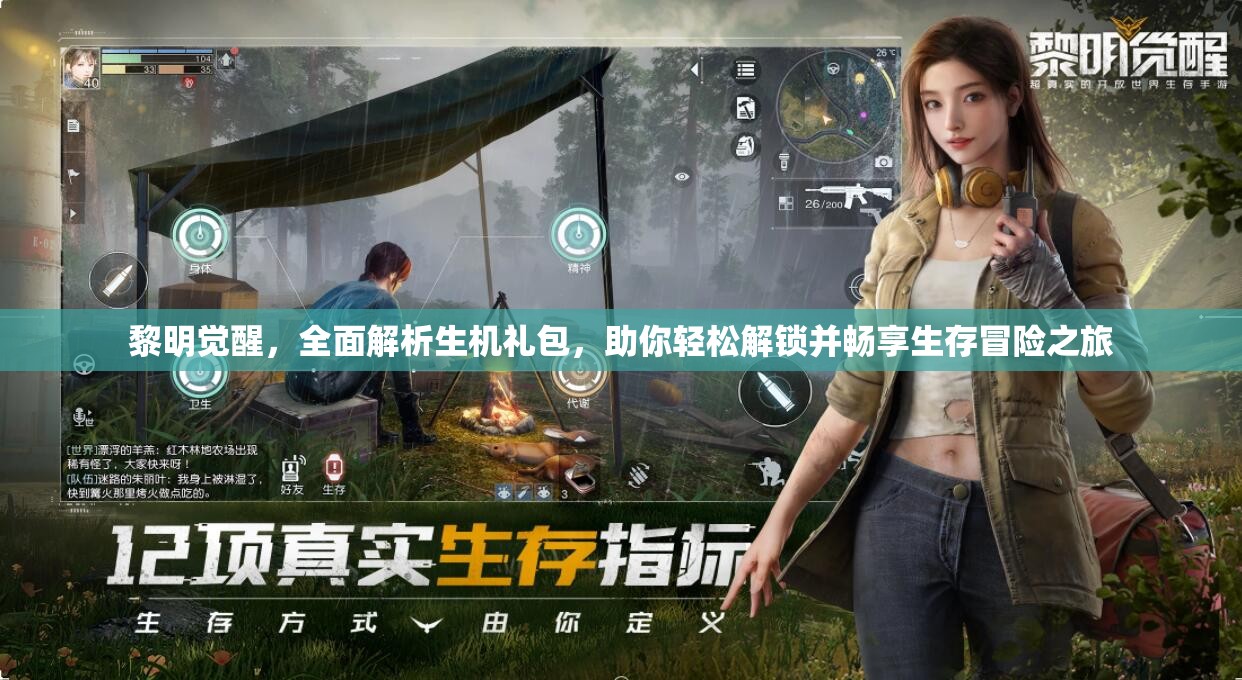 黎明觉醒，全面解析生机礼包，助你轻松解锁并畅享生存冒险之旅