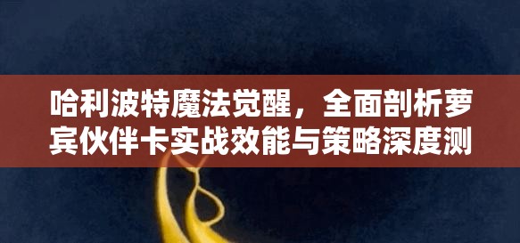 哈利波特魔法觉醒，全面剖析萝宾伙伴卡实战效能与策略深度测评